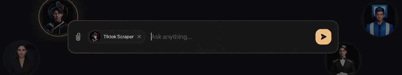 Agent called from chat