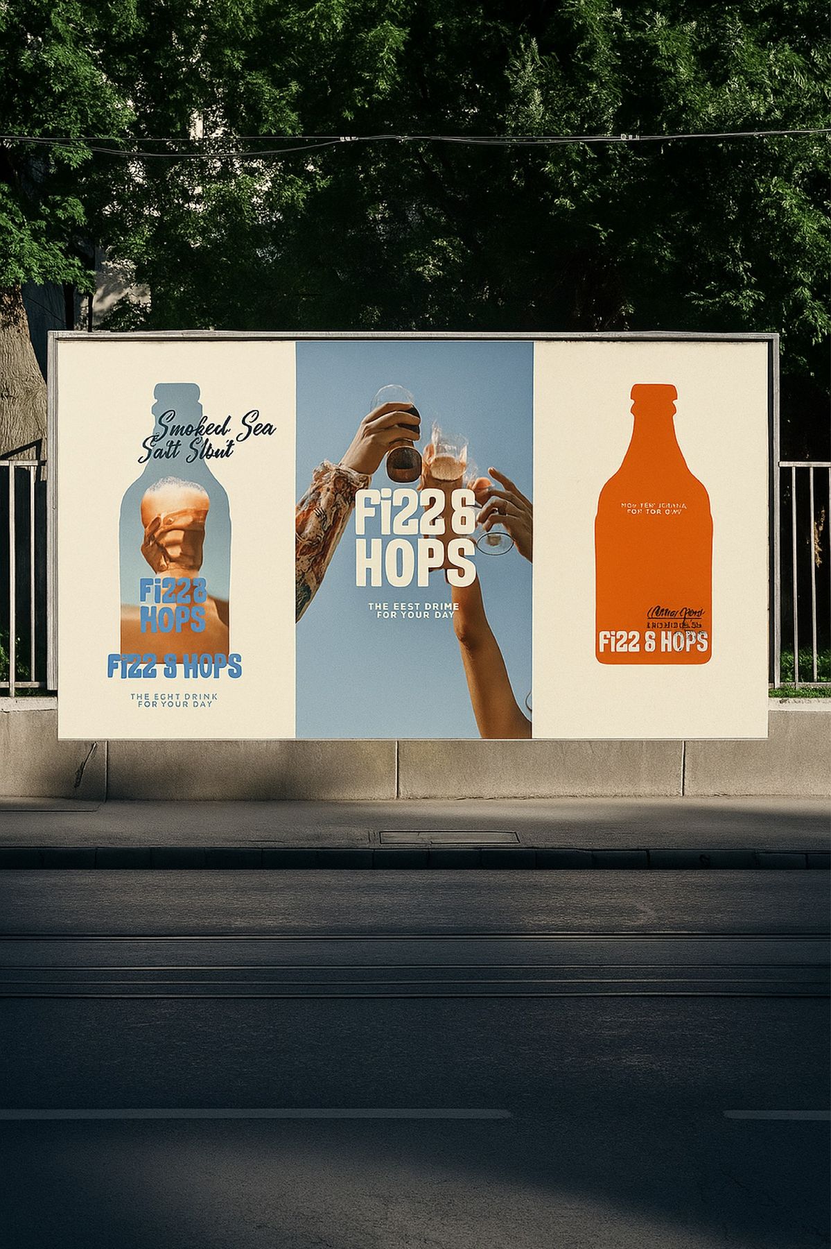 Event poster generated in DIMA Media Studio