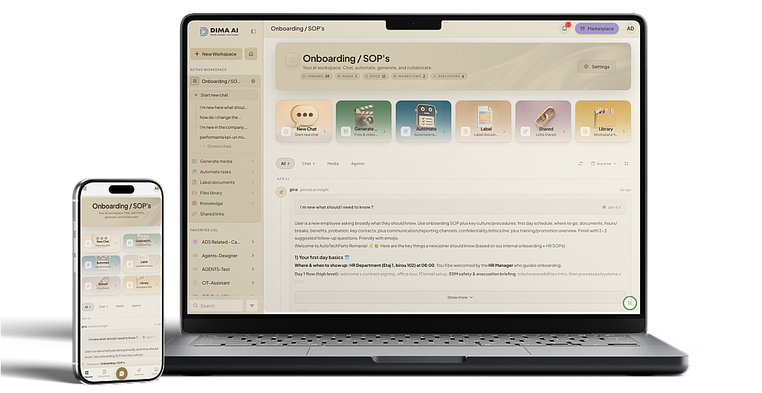 Light theme — desktop preview