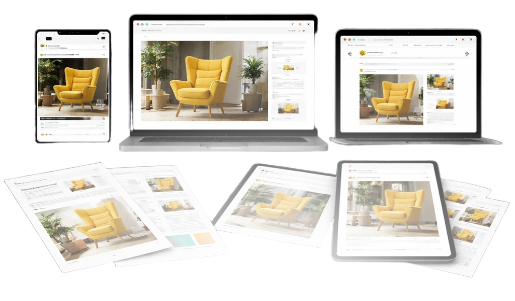 AI image and video generator accessible on desktop, tablet, and mobile devices